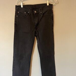 Levi's 514 Black Jeans